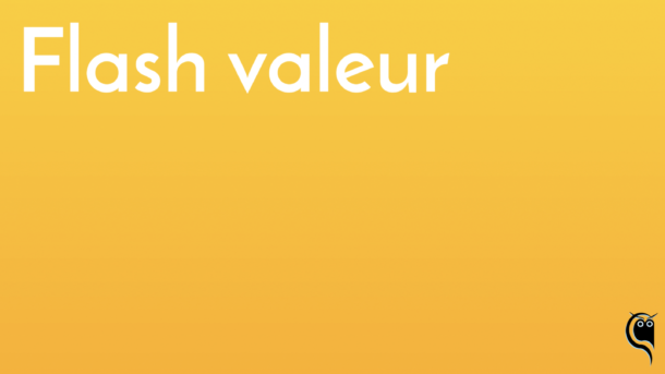 Nouveau flash valeur en ligne !